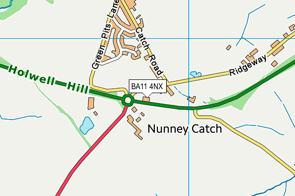BA11 4NX map - OS VectorMap District (Ordnance Survey) BA11 4NX map - OS VectorMap District (Ordnance Survey)