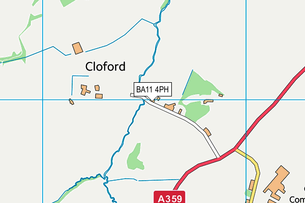 BA11 4PH map - OS VectorMap District (Ordnance Survey) BA11 4PH map - OS VectorMap District (Ordnance Survey)