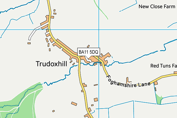 BA11 5DQ map - OS VectorMap District (Ordnance Survey) BA11 5DQ map - OS VectorMap District (Ordnance Survey)