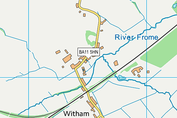 BA11 5HN map - OS VectorMap District (Ordnance Survey) BA11 5HN map - OS VectorMap District (Ordnance Survey)