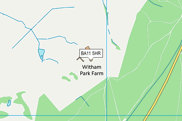 BA11 5HR map - OS VectorMap District (Ordnance Survey) BA11 5HR map - OS VectorMap District (Ordnance Survey)