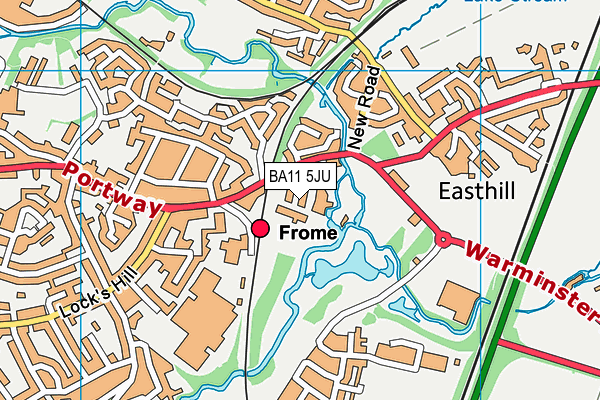 BA11 5JU map - OS VectorMap District (Ordnance Survey) BA11 5JU map - OS VectorMap District (Ordnance Survey)