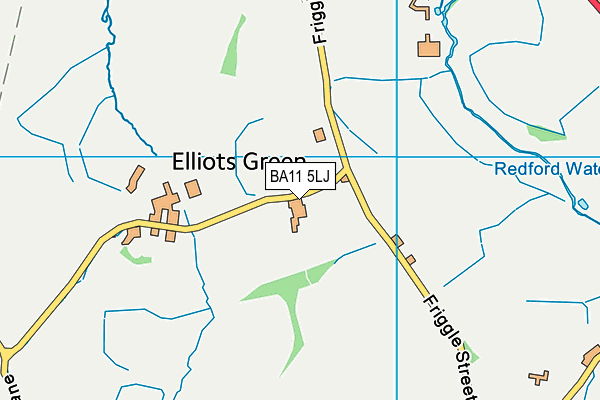 BA11 5LJ map - OS VectorMap District (Ordnance Survey) BA11 5LJ map - OS VectorMap District (Ordnance Survey)