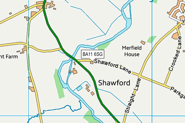 BA11 6SG map - OS VectorMap District (Ordnance Survey) BA11 6SG map - OS VectorMap District (Ordnance Survey)