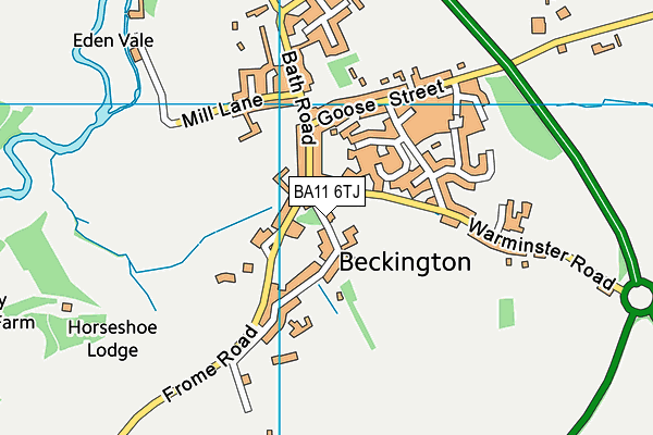 BA11 6TJ map - OS VectorMap District (Ordnance Survey) BA11 6TJ map - OS VectorMap District (Ordnance Survey)