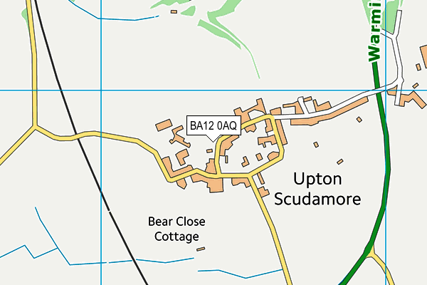 BA12 0AQ map - OS VectorMap District (Ordnance Survey) BA12 0AQ map - OS VectorMap District (Ordnance Survey)