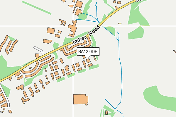 BA12 0DE map - OS VectorMap District (Ordnance Survey) BA12 0DE map - OS VectorMap District (Ordnance Survey)