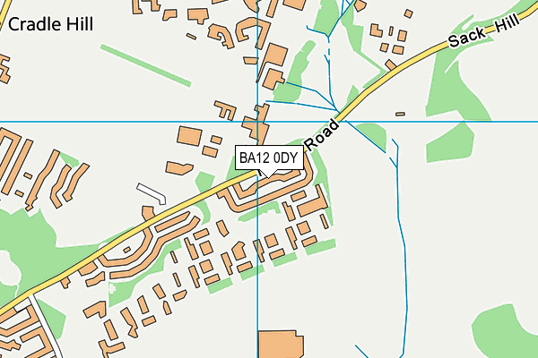 BA12 0DY map - OS VectorMap District (Ordnance Survey) BA12 0DY map - OS VectorMap District (Ordnance Survey)