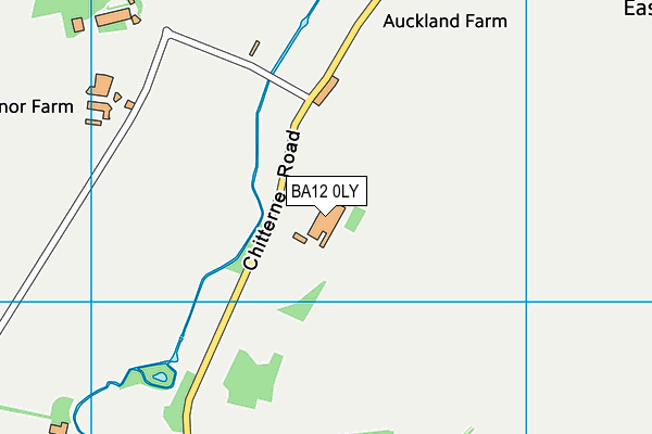 BA12 0LY map - OS VectorMap District (Ordnance Survey) BA12 0LY map - OS VectorMap District (Ordnance Survey)