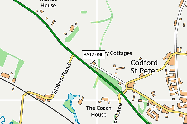 BA12 0NL map - OS VectorMap District (Ordnance Survey) BA12 0NL map - OS VectorMap District (Ordnance Survey)
