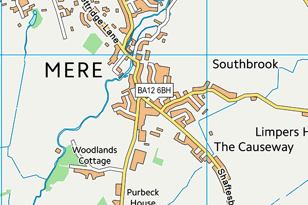 BA12 6BH map - OS VectorMap District (Ordnance Survey) BA12 6BH map - OS VectorMap District (Ordnance Survey)