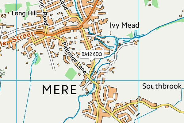 BA12 6DQ map - OS VectorMap District (Ordnance Survey) BA12 6DQ map - OS VectorMap District (Ordnance Survey)
