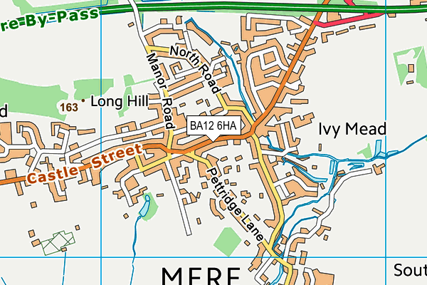 BA12 6HA map - OS VectorMap District (Ordnance Survey) BA12 6HA map - OS VectorMap District (Ordnance Survey)