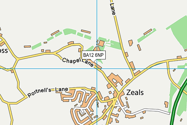 BA12 6NP map - OS VectorMap District (Ordnance Survey) BA12 6NP map - OS VectorMap District (Ordnance Survey)