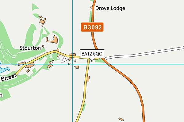 BA12 6QG map - OS VectorMap District (Ordnance Survey) BA12 6QG map - OS VectorMap District (Ordnance Survey)
