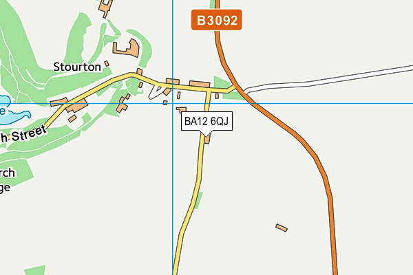 BA12 6QJ map - OS VectorMap District (Ordnance Survey) BA12 6QJ map - OS VectorMap District (Ordnance Survey)