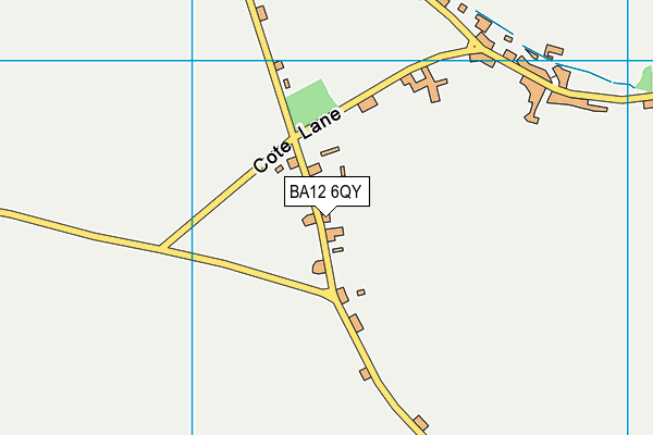 BA12 6QY map - OS VectorMap District (Ordnance Survey) BA12 6QY map - OS VectorMap District (Ordnance Survey)