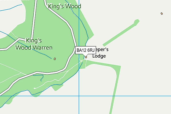 BA12 6RJ map - OS VectorMap District (Ordnance Survey) BA12 6RJ map - OS VectorMap District (Ordnance Survey)