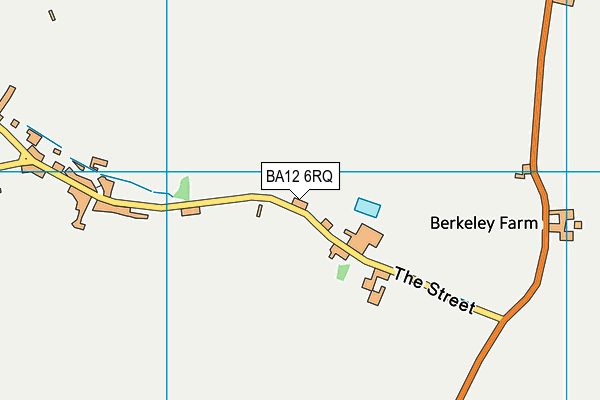 BA12 6RQ map - OS VectorMap District (Ordnance Survey) BA12 6RQ map - OS VectorMap District (Ordnance Survey)