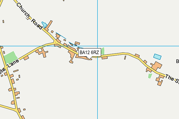 BA12 6RZ map - OS VectorMap District (Ordnance Survey) BA12 6RZ map - OS VectorMap District (Ordnance Survey)