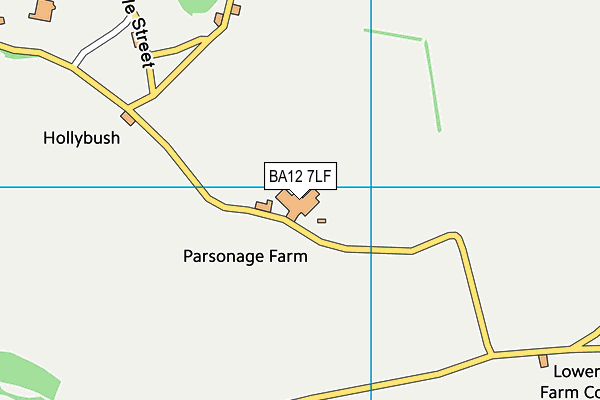 BA12 7LF map - OS VectorMap District (Ordnance Survey) BA12 7LF map - OS VectorMap District (Ordnance Survey)