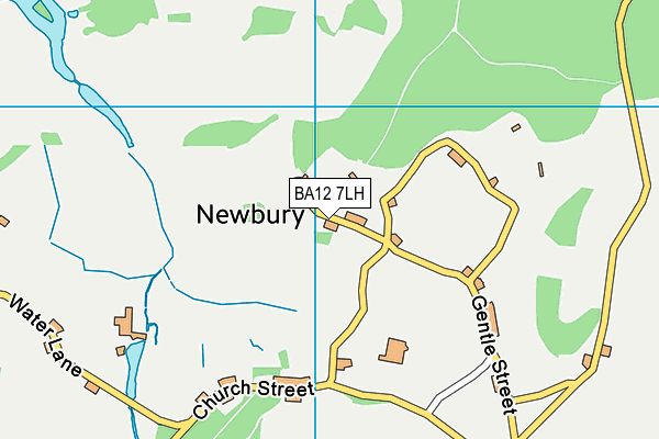 BA12 7LH map - OS VectorMap District (Ordnance Survey) BA12 7LH map - OS VectorMap District (Ordnance Survey)