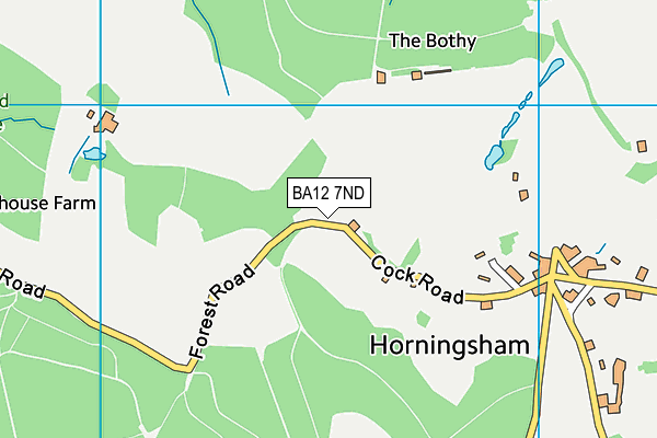 BA12 7ND map - OS VectorMap District (Ordnance Survey) BA12 7ND map - OS VectorMap District (Ordnance Survey)