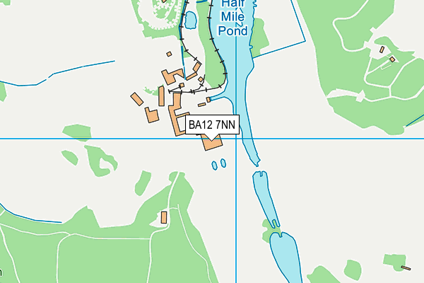 BA12 7NN map - OS VectorMap District (Ordnance Survey) BA12 7NN map - OS VectorMap District (Ordnance Survey)