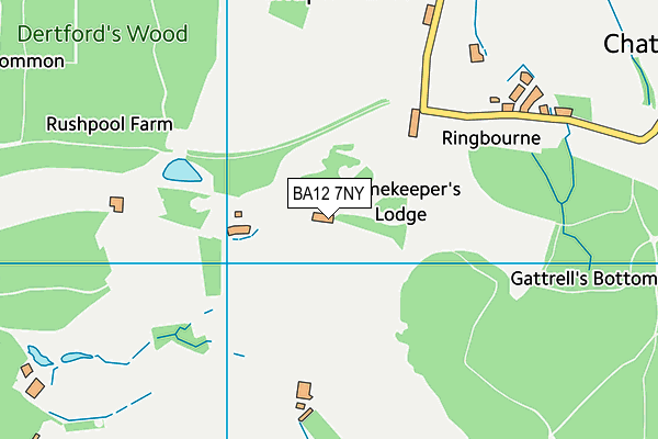 BA12 7NY map - OS VectorMap District (Ordnance Survey) BA12 7NY map - OS VectorMap District (Ordnance Survey)