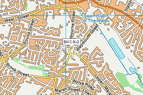 BA12 8LQ map - OS VectorMap District (Ordnance Survey) BA12 8LQ map - OS VectorMap District (Ordnance Survey)