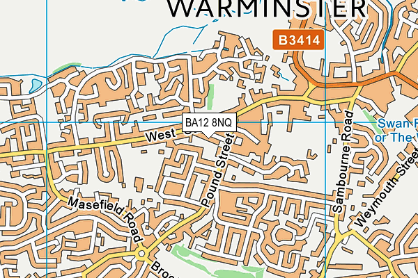 BA12 8NQ map - OS VectorMap District (Ordnance Survey) BA12 8NQ map - OS VectorMap District (Ordnance Survey)