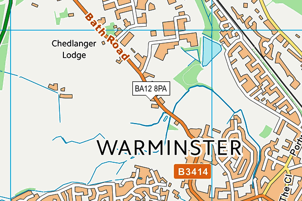 BA12 8PA map - OS VectorMap District (Ordnance Survey) BA12 8PA map - OS VectorMap District (Ordnance Survey)