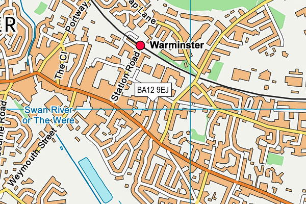 BA12 9EJ map - OS VectorMap District (Ordnance Survey) BA12 9EJ map - OS VectorMap District (Ordnance Survey)