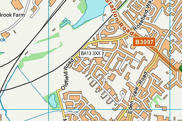 BA13 3XX map - OS VectorMap District (Ordnance Survey) BA13 3XX map - OS VectorMap District (Ordnance Survey)