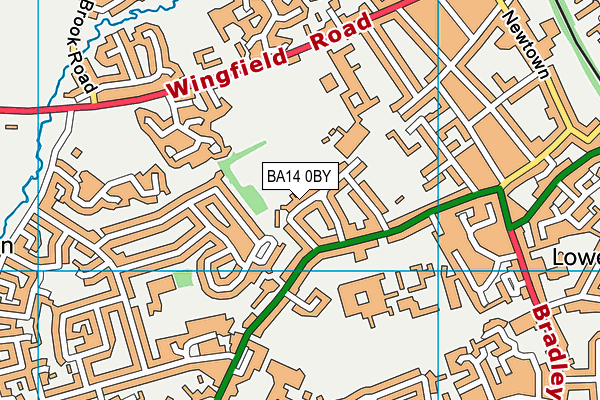 BA14 0BY map - OS VectorMap District (Ordnance Survey) BA14 0BY map - OS VectorMap District (Ordnance Survey)