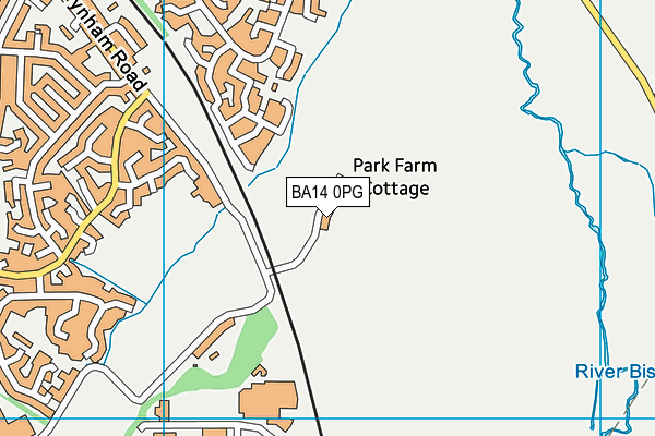 BA14 0PG map - OS VectorMap District (Ordnance Survey) BA14 0PG map - OS VectorMap District (Ordnance Survey)