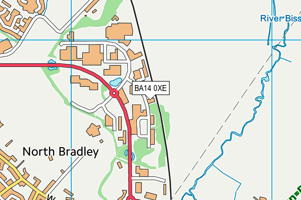 BA14 0XE map - OS VectorMap District (Ordnance Survey) BA14 0XE map - OS VectorMap District (Ordnance Survey)