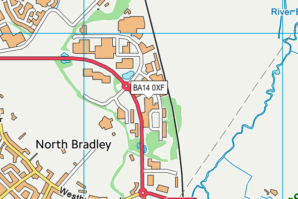 BA14 0XF map - OS VectorMap District (Ordnance Survey) BA14 0XF map - OS VectorMap District (Ordnance Survey)