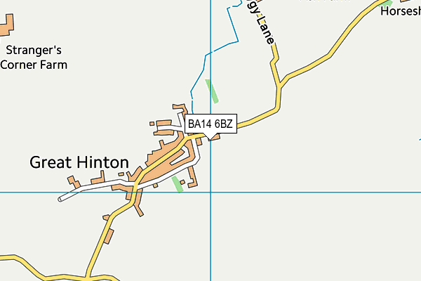 BA14 6BZ map - OS VectorMap District (Ordnance Survey) BA14 6BZ map - OS VectorMap District (Ordnance Survey)