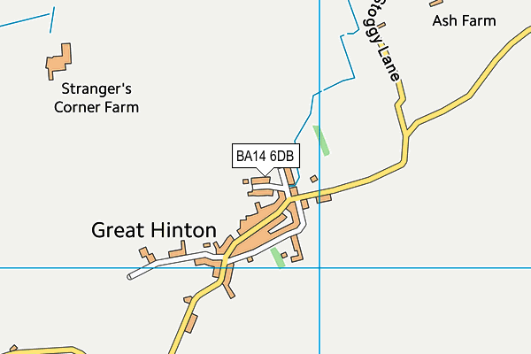 BA14 6DB map - OS VectorMap District (Ordnance Survey) BA14 6DB map - OS VectorMap District (Ordnance Survey)