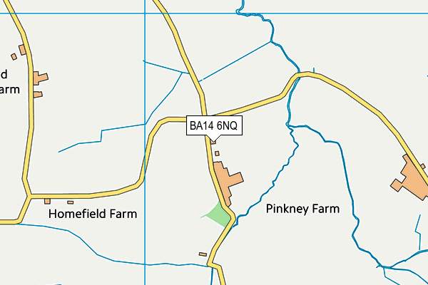 BA14 6NQ map - OS VectorMap District (Ordnance Survey) BA14 6NQ map - OS VectorMap District (Ordnance Survey)