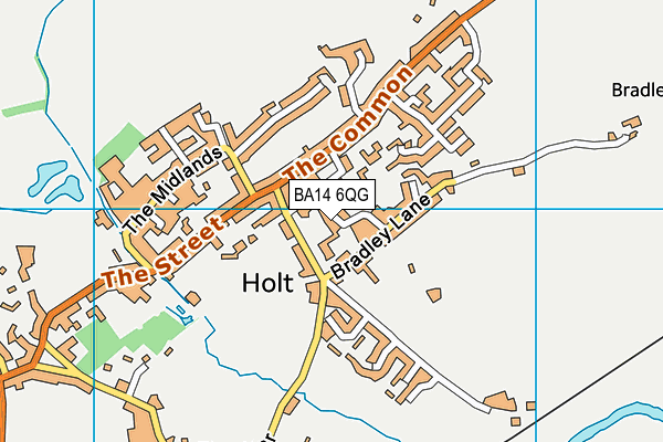 BA14 6QG map - OS VectorMap District (Ordnance Survey) BA14 6QG map - OS VectorMap District (Ordnance Survey)