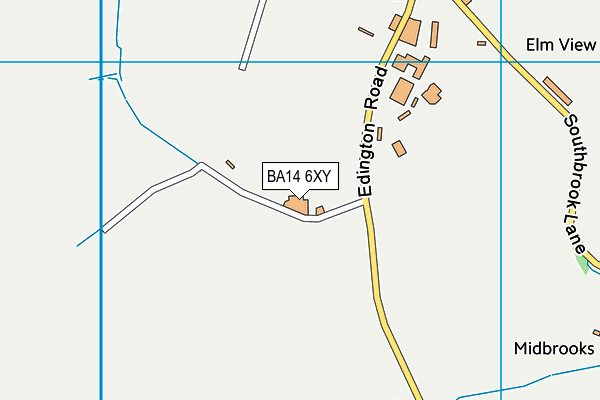 BA14 6XY map - OS VectorMap District (Ordnance Survey) BA14 6XY map - OS VectorMap District (Ordnance Survey)