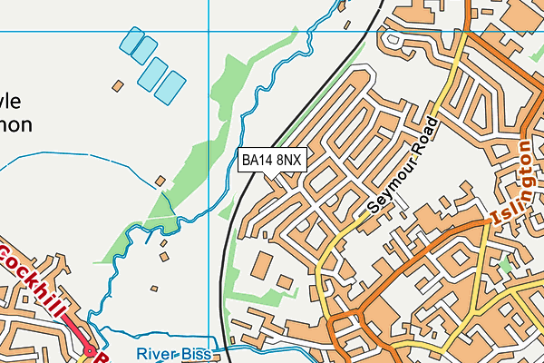 BA14 8NX map - OS VectorMap District (Ordnance Survey) BA14 8NX map - OS VectorMap District (Ordnance Survey)