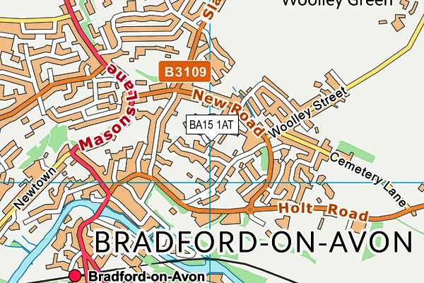 BA15 1AT map - OS VectorMap District (Ordnance Survey) BA15 1AT map - OS VectorMap District (Ordnance Survey)