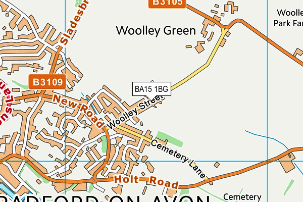 BA15 1BG map - OS VectorMap District (Ordnance Survey) BA15 1BG map - OS VectorMap District (Ordnance Survey)