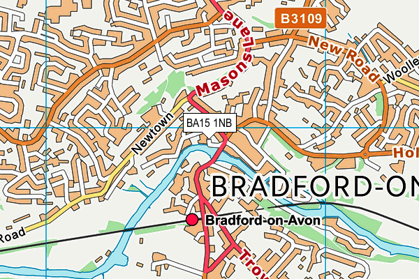 BA15 1NB map - OS VectorMap District (Ordnance Survey) BA15 1NB map - OS VectorMap District (Ordnance Survey)