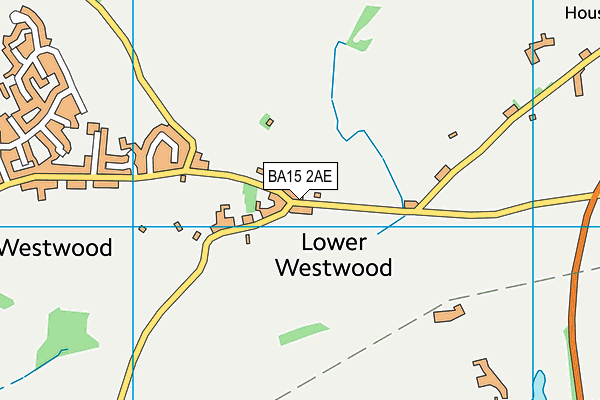 BA15 2AE map - OS VectorMap District (Ordnance Survey) BA15 2AE map - OS VectorMap District (Ordnance Survey)