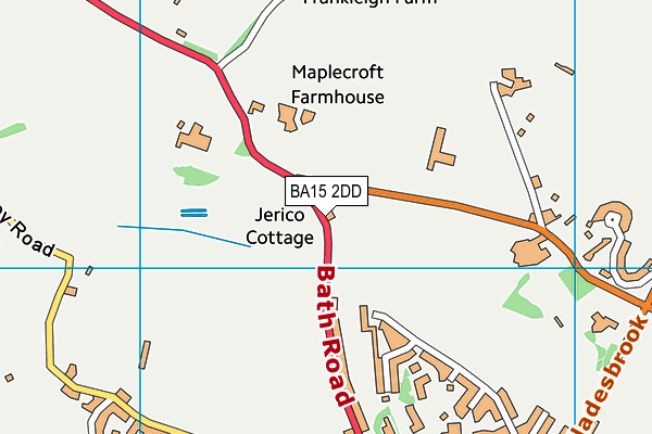 BA15 2DD map - OS VectorMap District (Ordnance Survey) BA15 2DD map - OS VectorMap District (Ordnance Survey)