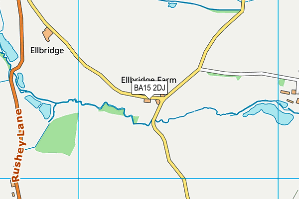 BA15 2DJ map - OS VectorMap District (Ordnance Survey) BA15 2DJ map - OS VectorMap District (Ordnance Survey)